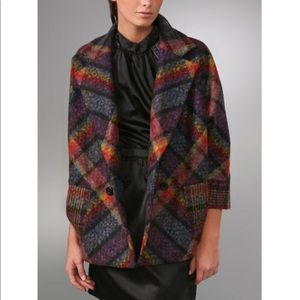 diane von furstenberg multicolor coat didi jacket